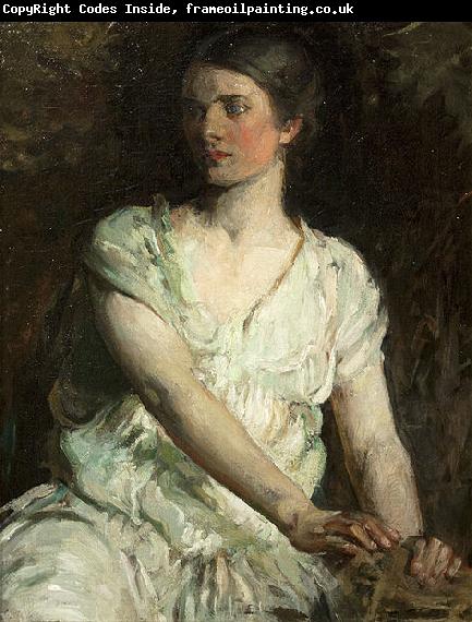 Abbot H Thayer Young Woman